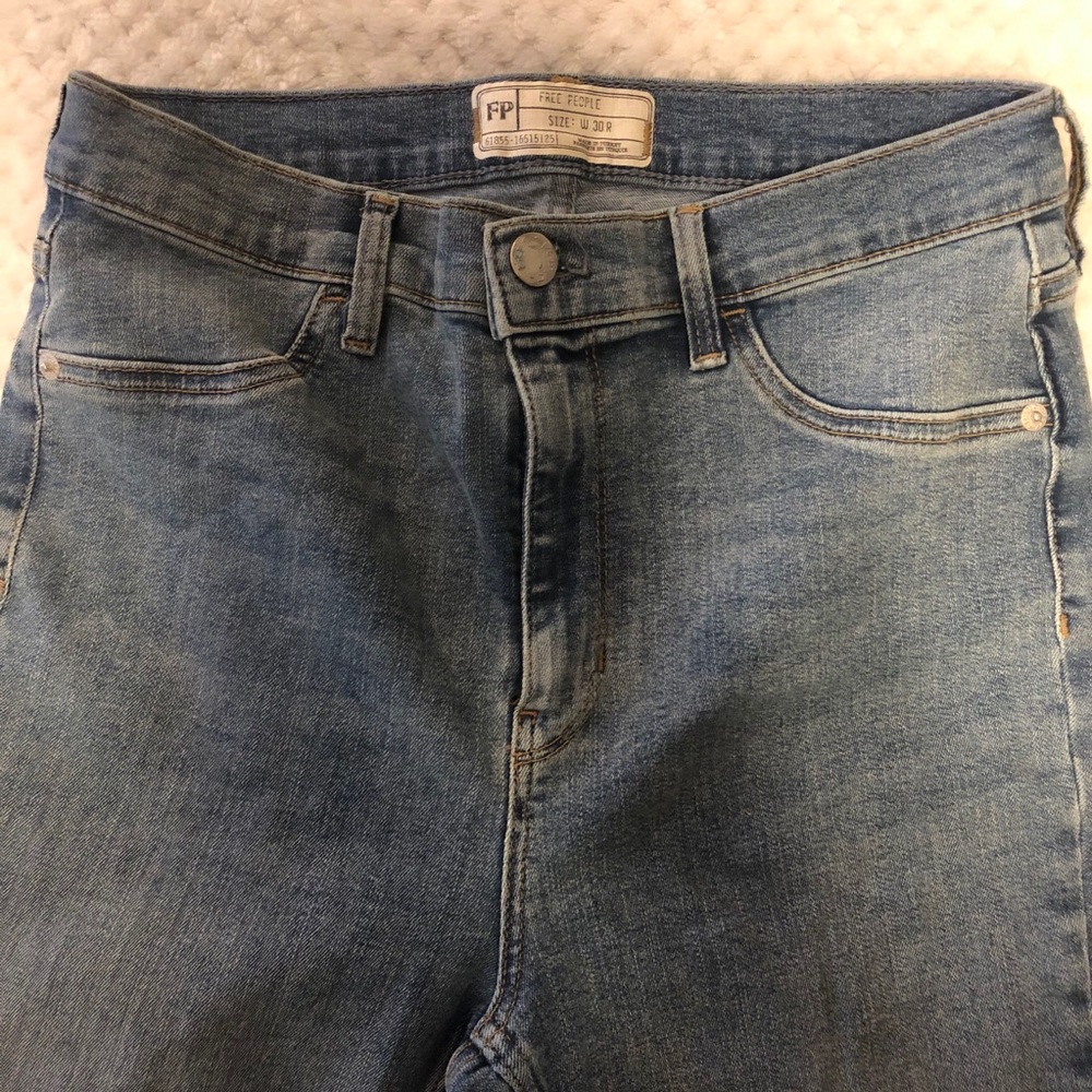 Free People High Waisted Skinny Jeans